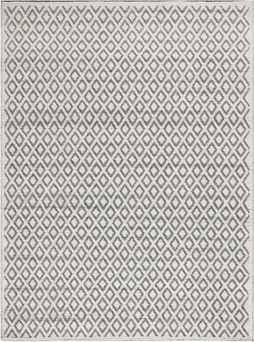 Vista 37 de SAFAVIEH Vermont Collection - Alfombra decorativa de 2 pies 3 pulgadas x 4 pies, marfil y negro, lana hecha a mano, ideal para zonas de alto tráfico