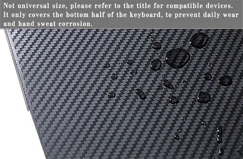Vista 4 de 2 Pack Keyboard TouchPad Film Protector, compatible with Fujitsu Celsius H980 17.3" TPU Trackpad Guard Cover Skin