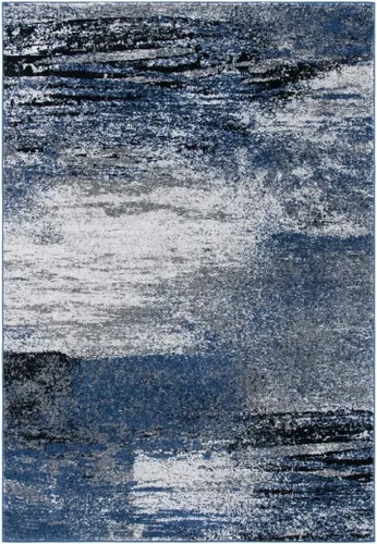 Vista 8 de SAFAVIEH Colección Adirondack Alfombra de Pasillo - 2'1" x 6', Marfil y Salvia, Diseño Abstracto Moderno, No Desprende Pelusa y Fácil Cuidado, Ideal
