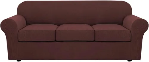 Vista 53 de H.VERSAILTEX Fundas de Sofá Elásticas para Cojines Fundas de Sofá para Muebles de Sala Fundas Protectoras