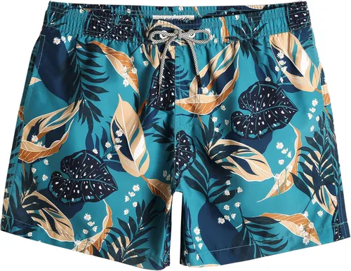 Vista 10 de maamgic Mens Swim Trunks 5" Quick Dry Beach Shorts Bathing Suits with Mesh Lining Pockets