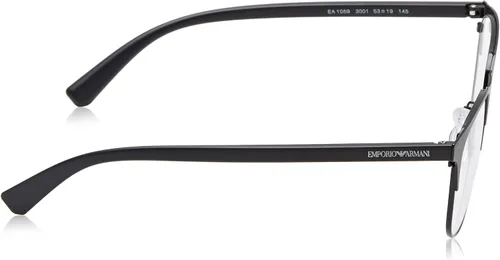 Vista 3 de Gafas graduadas Emporio Armani EA 1059 3001 Negro mateNegro negro matenegro