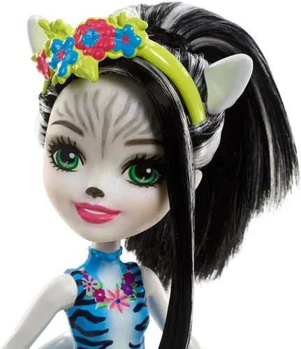 Vista 7 de Enchantimals Zelena Zebra Dolls
