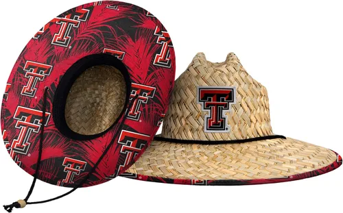 Vista 42 de FOCO - Sombrero de paja con logotipo de equipo universitario de NCAA y estampado floral para hombre
