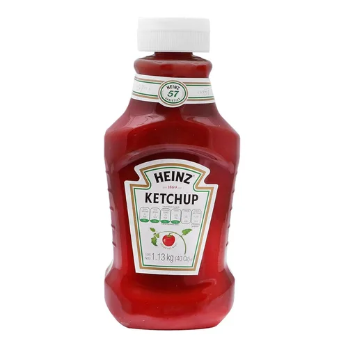 Vista 36 de Heinz Ketchup de tomate mezclado con chipotle, botella exprimible de 14 onzas