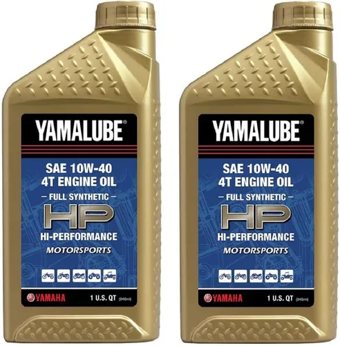 Vista 4 de Aceite de motor Yamaha Yamalube Hi Performance Full Synthetic 4T - 1 galón, #LUB-10W40-FS-04