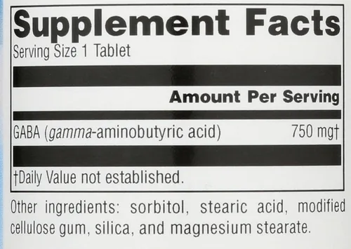 Vista 3 de Source Naturals Serene Science GABA, para una mente tranquila, 750mg - 45 Tabletas