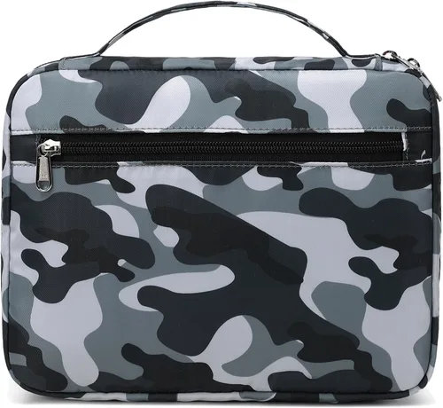 Vista 16 de Fundas de Libro Octsky para Biblia para Niños, Funda/Protectora/Porta Biblia para Niños con Bolsillo, Camo-1