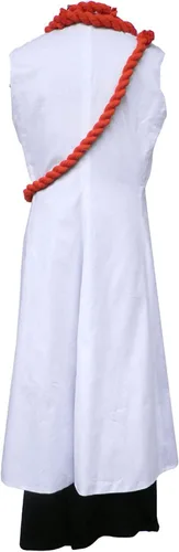 Vista 3 de Anime Tousen Kaname Cosplay traje para hombre uniforme blanco