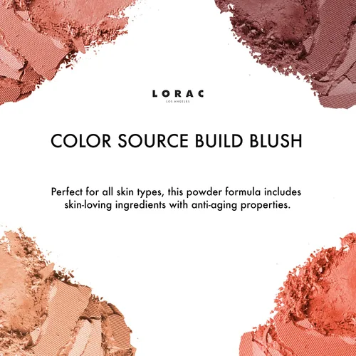 Vista 3 de LORAC Color Source - Rubor construible, maquillaje antienvejecimiento croma/rosado