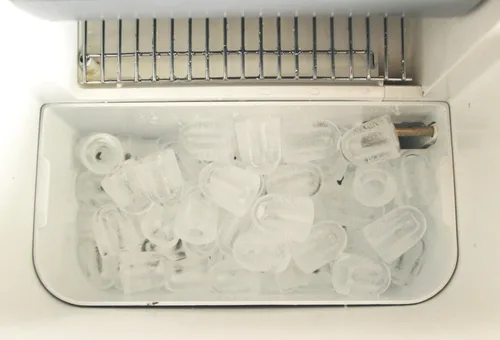 Vista 2 de SPT Máquina de hielo portátil IM-123S (plata)
