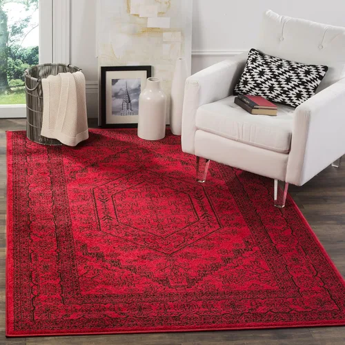 Vista 44 de SAFAVIEH ADR108B - Tapete de la colección Adirondack, 2 pies 1 pulgada x 6 pies, marfil y plateado, diseño de medallón oriental, no desprende