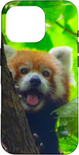 Vista 20 de Cute Funny Red Panda Smiling Tree Animal Nature Lover Gift Case for iPhone 17