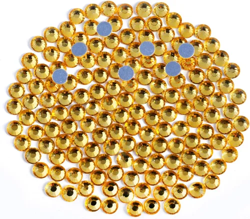 Vista 147 de 6000 PIEZAS Diamantes de Imitación Hotfix a Granel, Diamantes Naranja para Manualidades y Ropa, Diamantes de Imitación para Decoración DIY, SS10