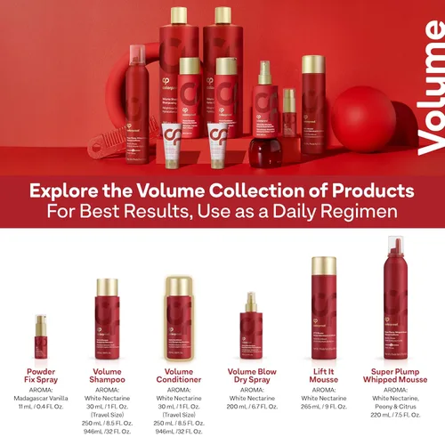 Vista 8 de Colorproof Sulfate-Free Volumizing Conditioner For Women Hydrating Conditioner With White Nectarine Scent Vegan and Color-Safe Formula Adds