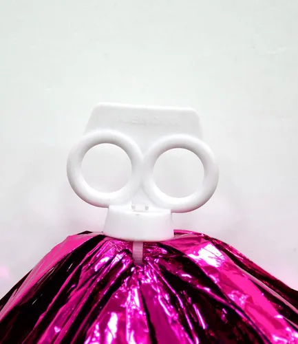 Vista 4 de Vestido de animadora para niñas con lazo para el pelo y pompón de animadora