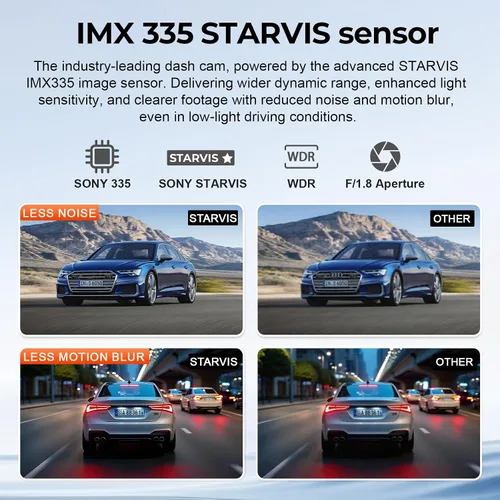Vista 8 de Mangoal Cámara de tablero delantera 4K y trasera de 1080p para Buick Enclave 2018-2024 (modelo A), se prefiere Base Essence Premium Avenir