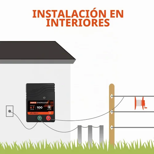 Vista 6 de Cargador eléctrico de la cerca, Energizer eléctrico de la cerca 6,7 Joule