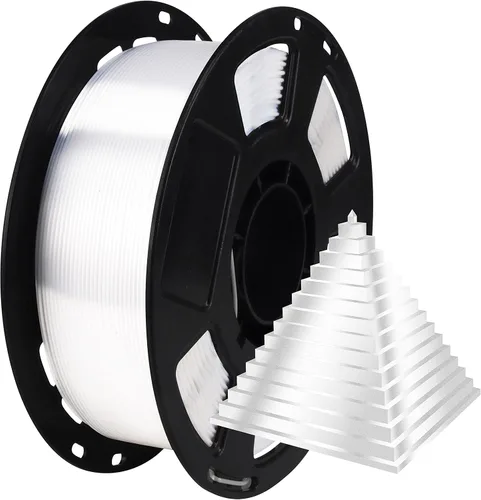 Vista 25 de Bblife - Filamento PLA multicolor de arcoíris, brillante, cambia rápidamente de color y tiene un efecto sedoso, material para impresión 3D, 2.2