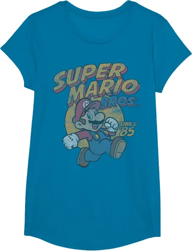 Vista 37 de Super Mario Bros. Desde '85 Camiseta Vintage con Póster' Negro