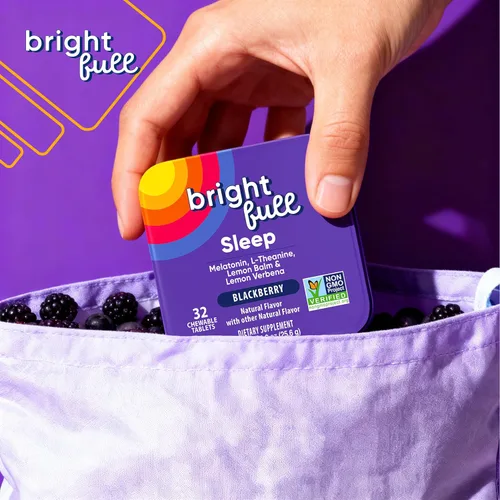 Vista 5 de Suplemento natural para dormir con melatonina, ashwagandha, bálsamo de limón y L-teanina, apoyo para dormir sin medicamentos, sueño reparador