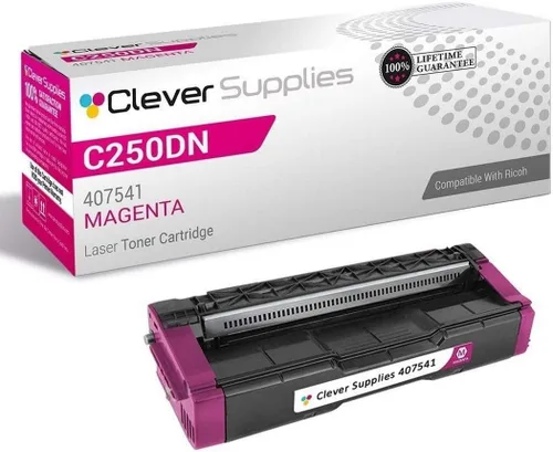 Vista 200 de CS - Cartucho de tóner compatible para Ricoh C220 406046 Color negro láser Aficio SP C220 Aficio SP C220A Aficio SP C220DN Aficio SP C220N Aficio SP