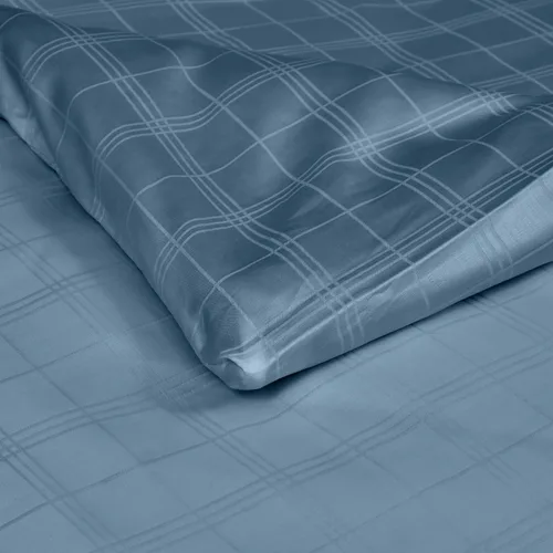 Vista 7 de Linenwalas Juego de sábanas refrescantes de Tencel de 4 piezas, juego de sábanas cortas de seda suave, juego de ropa de cama con autocomprobaciones
