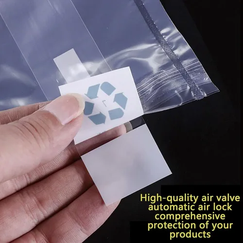 Vista 4 de Bolsas de aire de embalaje, Bolsas protectoras inflables de plástico transparente, Bolsas de embalaje inflables de aire, 50 piezas, 4 x 6 pulgadas