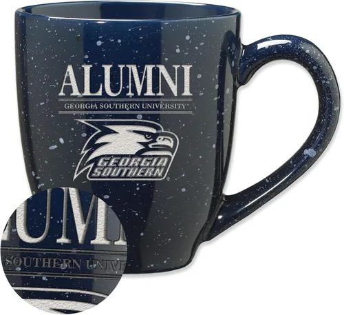 Vista 11 de Rico Industries NCAA Illinois Fighting Illini Alumni - Taza de café de cerámica moteada grabada con láser de 16 onzas
