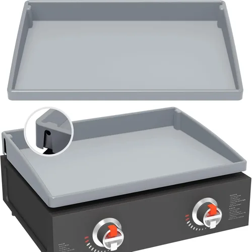 Vista 16 de Funda de parrilla de silicona para Blackstone - 28 pulgadas de cobertura verdadera y completa, resistente, apta para alimentos, protectora