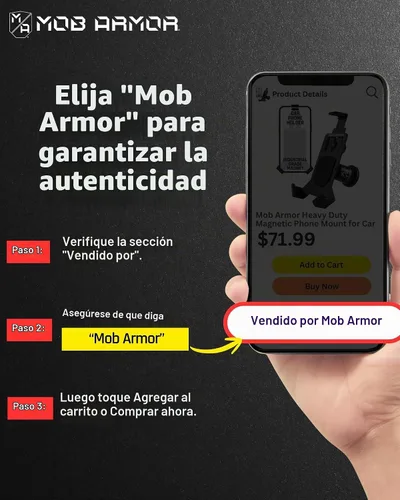 Vista 7 de Mob Armor Soporte magnético resistente para teléfono de coche