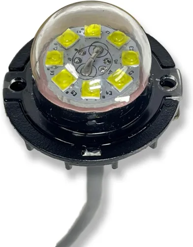 Vista 4 de Kit estroboscópico LED de perfil bajo de alta intensidad de 24 W, luz de advertencia de emergencia para camiones y automóviles, universal, 1 paquete