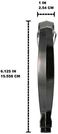 Vista 4 de Univen Mango largo para utensilios de cocina compatible con cacerolas, ollas y sartenes Farberware P08-033 de 6.25 pulgadas