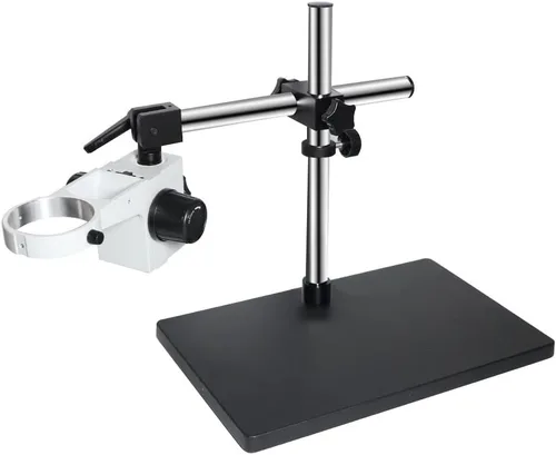 Vista 3 de Kit de accesorios para microscopio 3.5X-90X simulocal Trinocular estéreo Microscopio con soporte de brazo doble ajustable de 360 soportes 5 X C