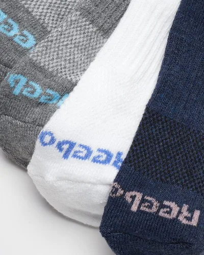 Vista 5 de Reebok Women's Athletic Socks - Performance Cushioned Low Cut Socks (6 Pack)