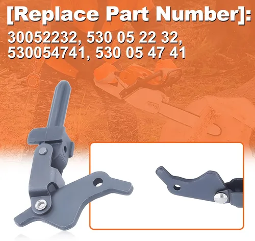 Vista 3 de Kit de muelles de freno de rodilla para Husqvarna 36 41 136 137 141 142, banda de freno, articulación de rodilla, resorte de freno