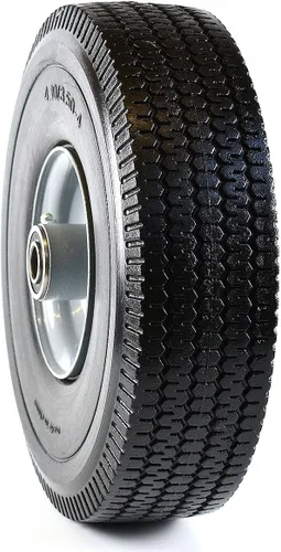 Vista 7 de Rueda NK antipinchazos para carretilla de mano, negro/gris