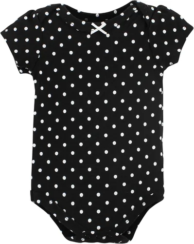 Vista 498 de Hudson Baby baby-girls Cotton Bodysuits 3-pack