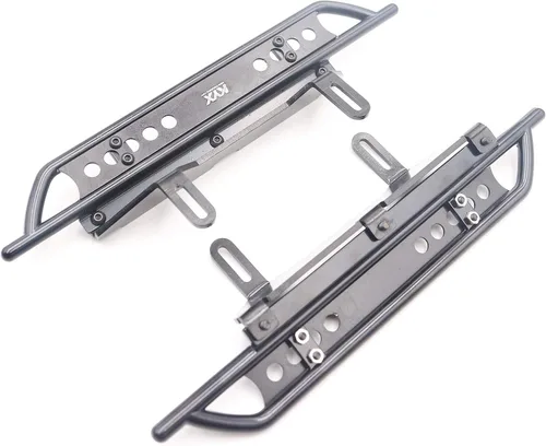 Vista 7 de KYX Estribos laterales de carreras placa de pie para 1/10 RC Crawler Redcat Gen8 Scout II (aluminio)