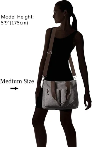 Vista 7 de BNWVC Bolso cartera con tiras. Cartera estilo Tote. Carteras con tiras.