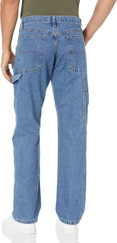 Vista 2 de Wrangler Authentics Vaqueros clásicos de carpintero para hombre