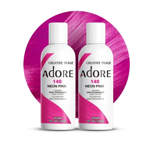 Vista 57 de Adore Tinte semipermanente verde para el cabello, vegano y sin crueldad, 4 onzas líquidas, 163 Green Apple (paquete de 1)