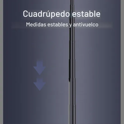 Vista 6 de Trípode extensible de seguimiento facial automático, trípode giratorio de 360°, palos selfie de 70 pulgadas, control de movimiento automático