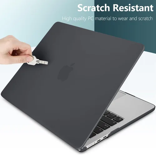 Vista 4 de TWOLSKOO Compatible con funda M4 para MacBook Air de 15 pulgadas 2025-2023 versión M4 A3241 M3 A3114 M2 A2941, carcasa rígida de plástico, protector