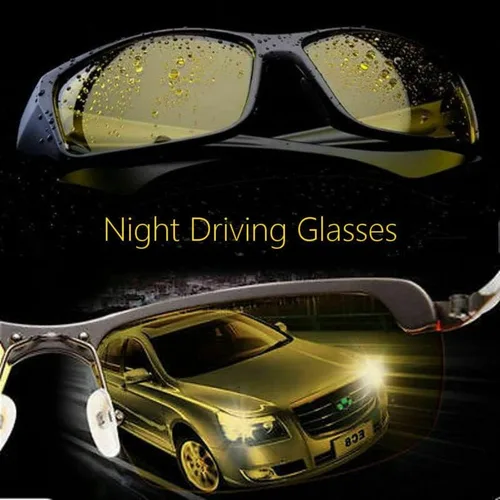 Vista 4 de TEAFIRST Driving Glasses UV Protection Anti Glare Night Vision Goggles Safety Sunglasses