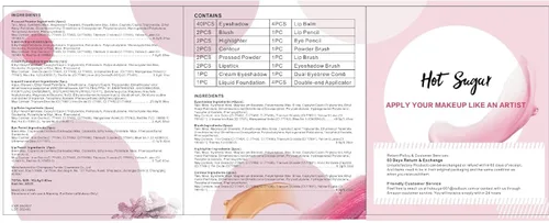 Vista 7 de Hot Sugar Kit de maquillaje para niñas de 10 a 12 años, juego de maquillaje para niñas de 8 a 12 años, 14 a 16 años, caja de belleza con cosméticos