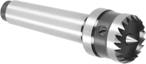Vista 2 de kimllier Herramienta de torneado de madera 2MT con corona de 1 pulgada Super Torno de madera Centro de impulsión para torno de madera y metalurgia