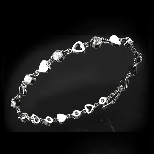 Vista 2 de Pulsera con texto en inglés "I Love You" - Regalo para hija, regalo