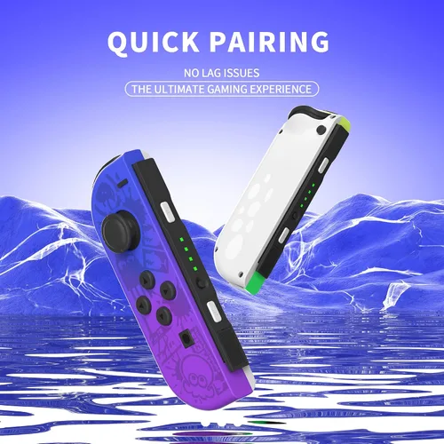 Vista 2 de WWOKIND Joy Con Controller Compatible for Switch, Wireless Joypad Replacement for Switch Joycon, Left Right Remote for Switch Controllers Joycon