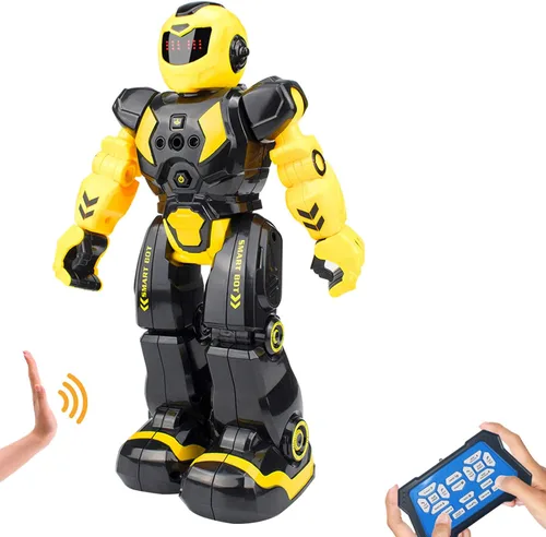 Vista 7 de Robot de control remoto para niños, sensor de gestos intelectuales, robots programables con controlador infrarrojo, juguetes de educación temprana
